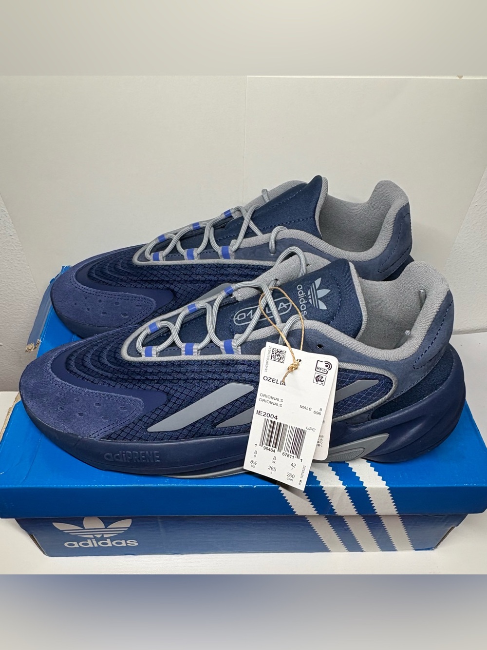 adidas Ozelia IE2004 Night Indigo Grey Men’s 8.5 New